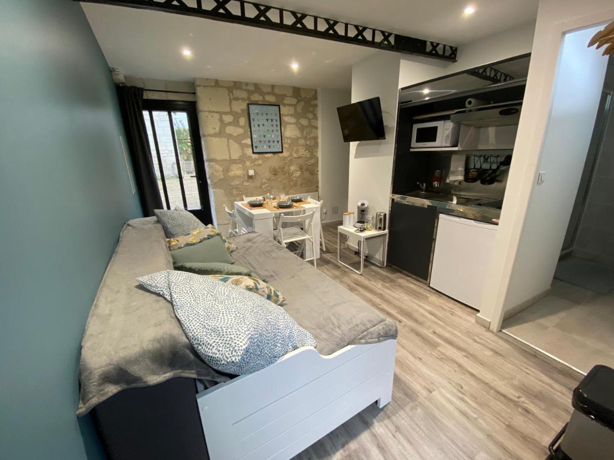 Studio Indre Climatise, La Halte De Cuze, Aux Abords De La Loire A Velo Huismes 외부 사진