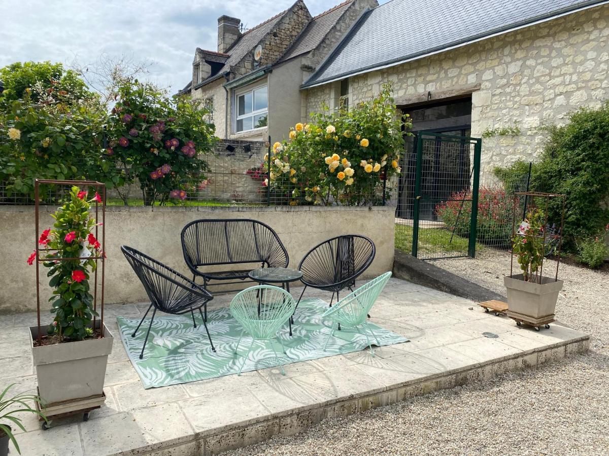 Studio Indre Climatise, La Halte De Cuze, Aux Abords De La Loire A Velo Huismes 외부 사진