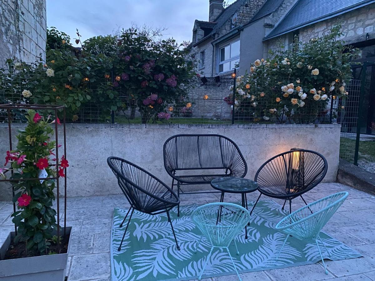 Studio Indre Climatise, La Halte De Cuze, Aux Abords De La Loire A Velo Huismes 외부 사진